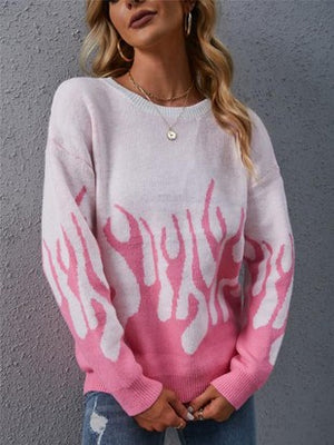 Flaming Pink Sweater