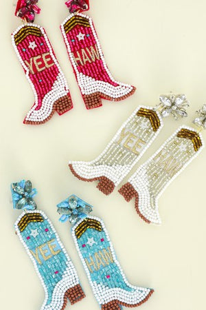 Yee-Haw Boot Earrings